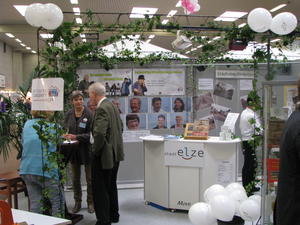 Das Netzwerk Zukunft Elze stellte sich den Besuchern der Elzer Messe vor