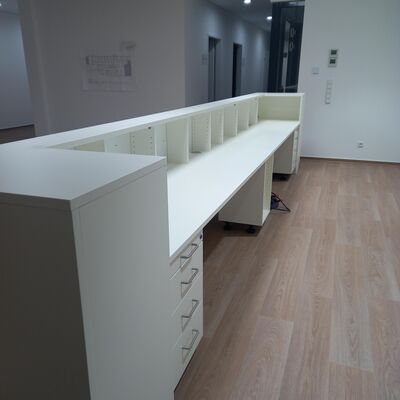Anmeldebereich des MVZ im Neubau