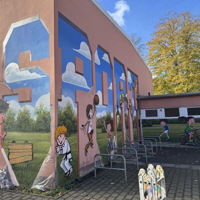 Graffiti-Projekt Astrid-Lindgren-Schule