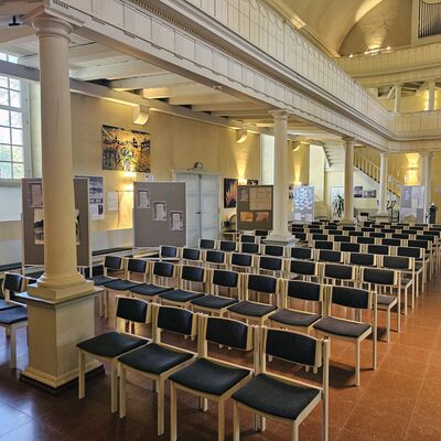 F&uuml;r die Ausstellung in der Peter und Paul Kirche