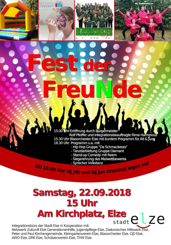 Einladung zum Fest der Freu(N)de