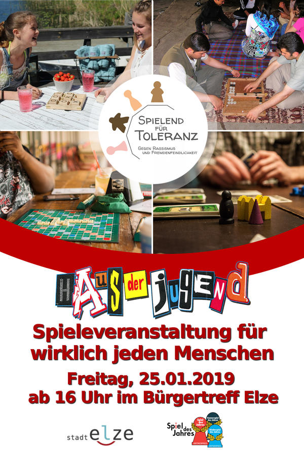 Spieleveranstaltung "Spielend f�r Toleranz" am 25.01.2019