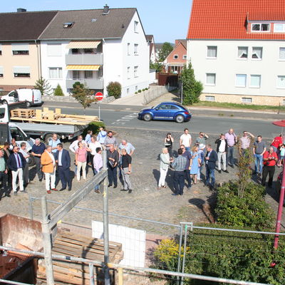 Richtfest des KiTa-Neubaus im Heilswannenweg