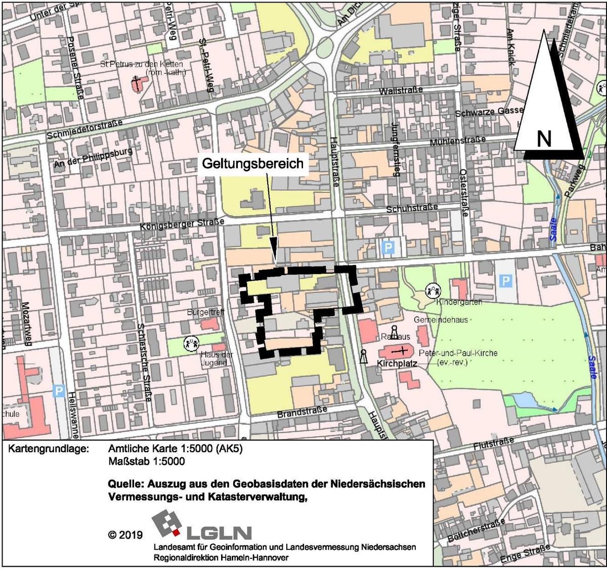 Bebauungsplan Nr. 50 &raquo;Nahversorgung Innenstadt&laquo;