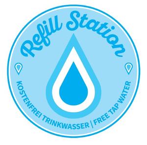 Refill Deutschland -  &raquo;Habe deine Trinkflasche dabei! Sch&uuml;tze unsere Umwelt! Trink genug Wasser! Lebe gesund! Spare Geld!&laquo; 