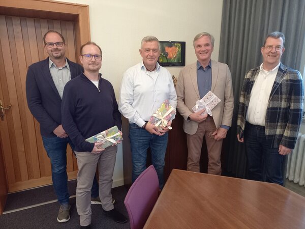 Uwe Wollburg und Sven Markus Meister sind neue Schiedspersonen im Schiedsamtsbezirk Elze