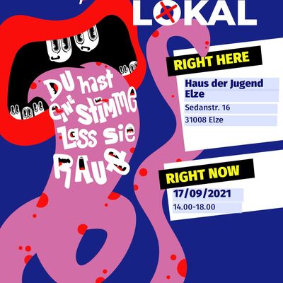 Wahlplakat zur U18 Wahl am 17.09.2021